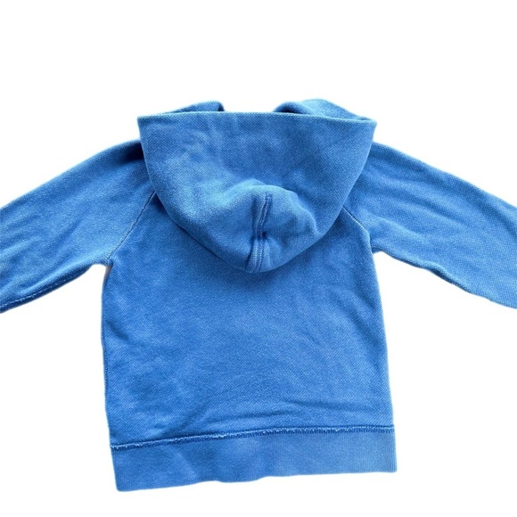 Crewcuts Like Lightening Boys 4-5 Blue Basic Zip  Hoodie - Picture 2 of 5